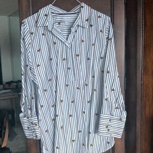 Chico’s striped tunic, size 3